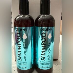 Delon Shampoo with Argan Oil hair treatment